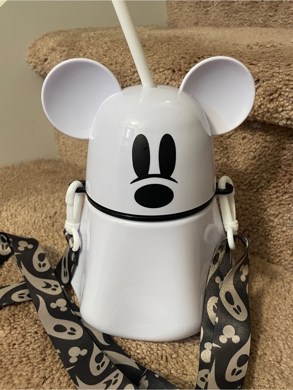 Mickey Mouse Halloween Ghost Sipper - NWOT